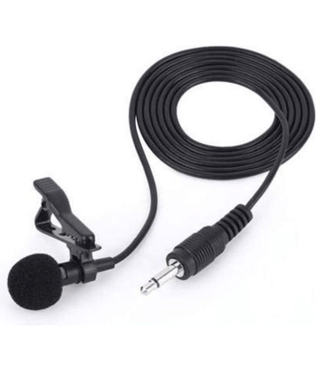 KP2 ® 57cm Clip Collar Mic for YouTube, Collar Mike for Voice Recording, Lapel Mic Mobile, Pc, Laptop, Android Smartphones, DSLR Camera, mic kit for Phone Jack phone Type Mike for YouTube
