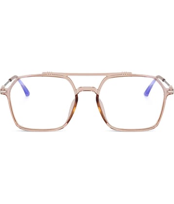 Peter Jones Brown Full Rim Geometric Computer Glasses ( Pack of 1 )