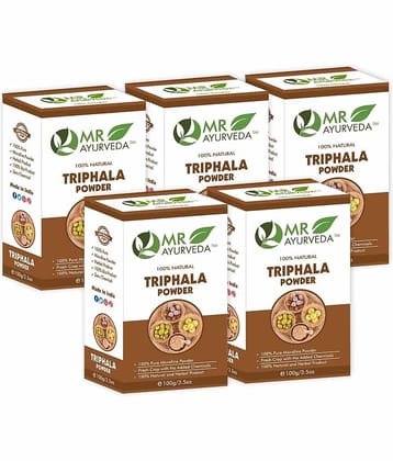 MR Ayurveda Best Selling Triphala Powder  Hair Scalp Treatment 500 g Pack of 5