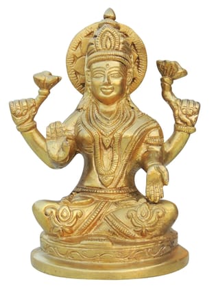 Brass Showpiece Laxmi Ji (BSMAS1000 L)