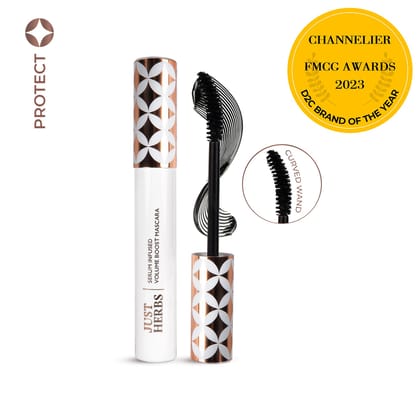 Serum-infused Volume Boost Mascara with Castor Oil and Coconut Oil Serum-infused Volume Boost Mascara with Castor Oil and Coconut Oil - 8 ml