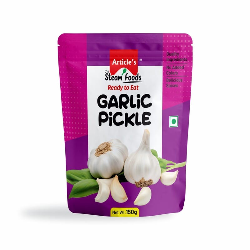 Article’s Garlic Pickle – Spicy Garlicky Flavour Indian Achar