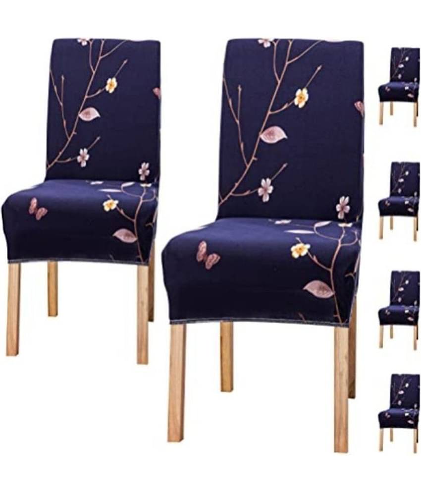 House Of Quirk 1 Seater Polyester Chair Cover ( Pack of 6 )