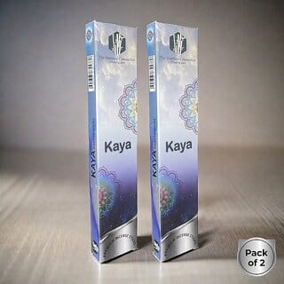 (Pack of 2) Wild Rose Fragrance Kaya Incense Sticks Premium Quality Aromatic Agarbatti 50 Piece Incense Sticks