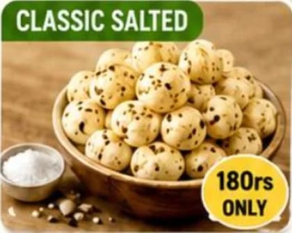 CLASSIC SALTED MAKHANA  1 Box