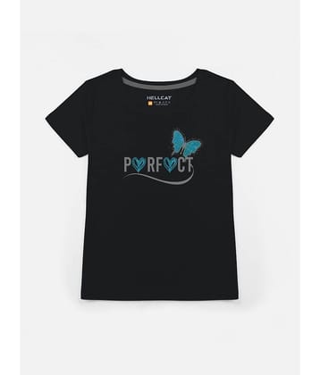 HELLCAT Pack of 1 Girls Cotton Blend T-Shirt ( Red )