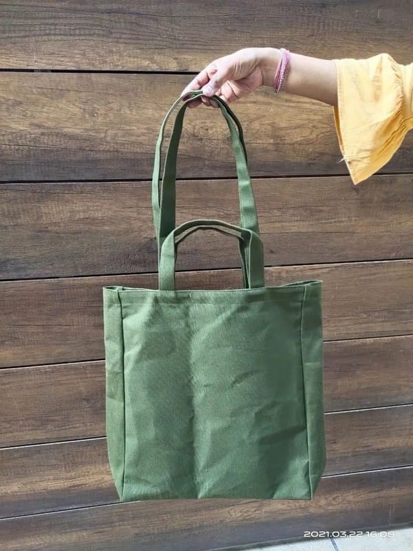 Cotton Astara Canvas Messenger Bag