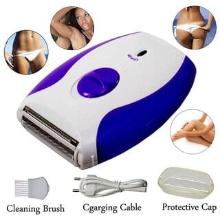 Washable Women Lady Chargable Waterproof Hair Remover Trimmer Painless Epilator Foil Shaver