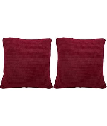 House Of Quirk Set of 2 Polyester Cushion Covers 40X40 cm (16X16)