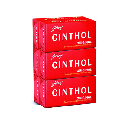 Cinthol Original Soap, 100g (Pack of 12) | Germ Protection | Soaps For Bath | Grade 1 Soap | For All Skin Types Cinthol Original Soap, 100g (Pack of 12) | Germ Protection | Soaps For Bath | Grade 1 Soap | For All Skin Types - 100 g (Pack of 6)