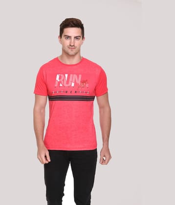 RF RAVES - Red Polyester Regular Fit Men's T-Shirt ( Pack of 1 )