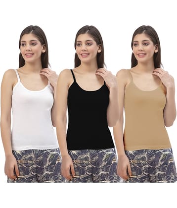 HAP Women Cotton Camisoles ( Multicolor )