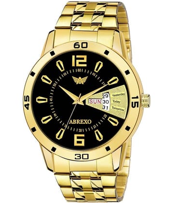Abrexo Gold Stainless Steel Analog Men's Watch