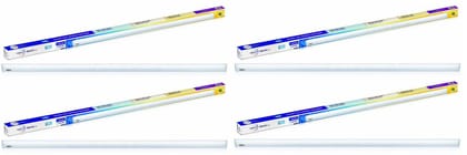 Wipro Garnet Plus 22W Colour Changing Led Batten With, 3 Shades Of White, Coolwhite, Neutralwhite, Warmwhite, Pack Of 4