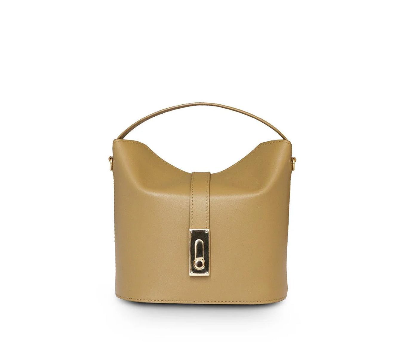 MAE BUCKET BAG-OCHRE