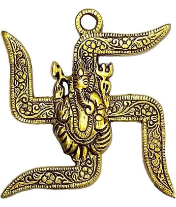 Shree Ganesha Wall Hanging Showpiece (Pack of 1)