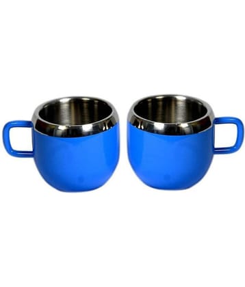 Dynore Steel Tea Cup 2 Pcs