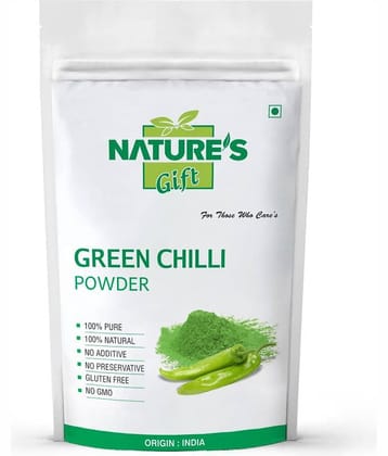Nature's Gift GREEN CHILLI Powder 200 gm