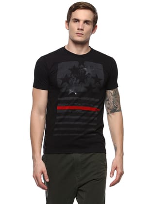 STRIPE-STAR-XL / Black