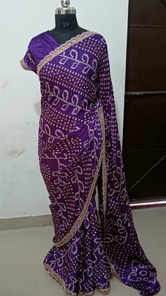 Elegant Floral Print Indian Saree