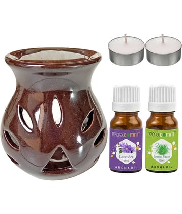 Peepalcomm Ceramic Aroma Oils & Diffusers Set - Pack of 5
