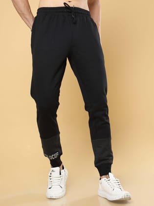 Shadow Black & Grey Joggers-30 / Black