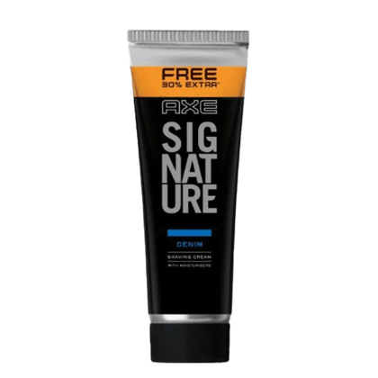 Axe Shaving Cream Signature Denim Lather 78g