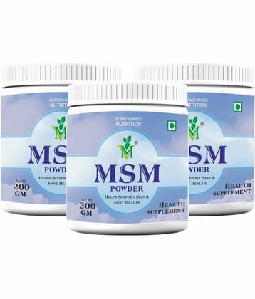 MSM Powder Pack of 3 - 200gm