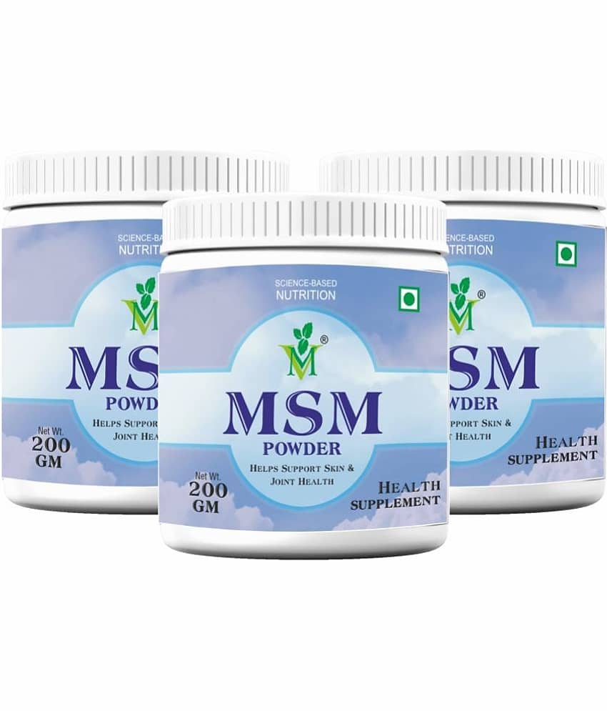 MSM Powder Pack of 3 - 200gm