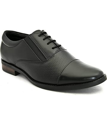Fashion Victim - Black Men's Oxford Formal Shoes