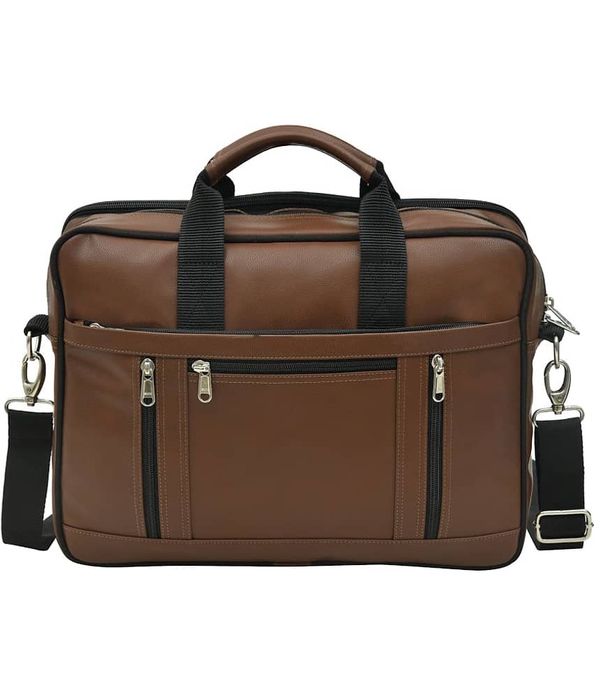 MATRICE 786 Brown P.U. Office Bag