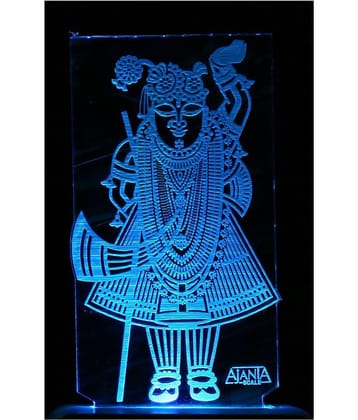 SUPER AJANTA SHREENATHJI  2007 Night Lamp Multi - Pack of 1