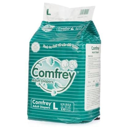 Comfrey Adult Diapers - Tape Style-Medium