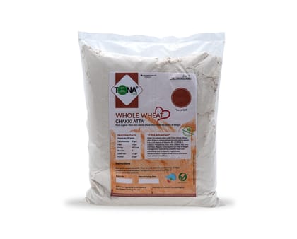 Tona Organic Wholesome Wheat Atta, 1 Kg