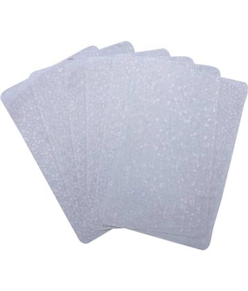 Sanraksshan PVC Solid Rectangle Table Mats ( 40 cm x 32 cm ) Pack of 1 - Multi