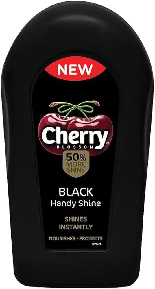 Cherry Blossom Shoe Shiner Sponge Handy Shine, Black, 4 g