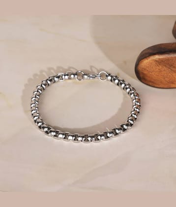 Thrillz Silver Bracelet ( Pack of 1 )