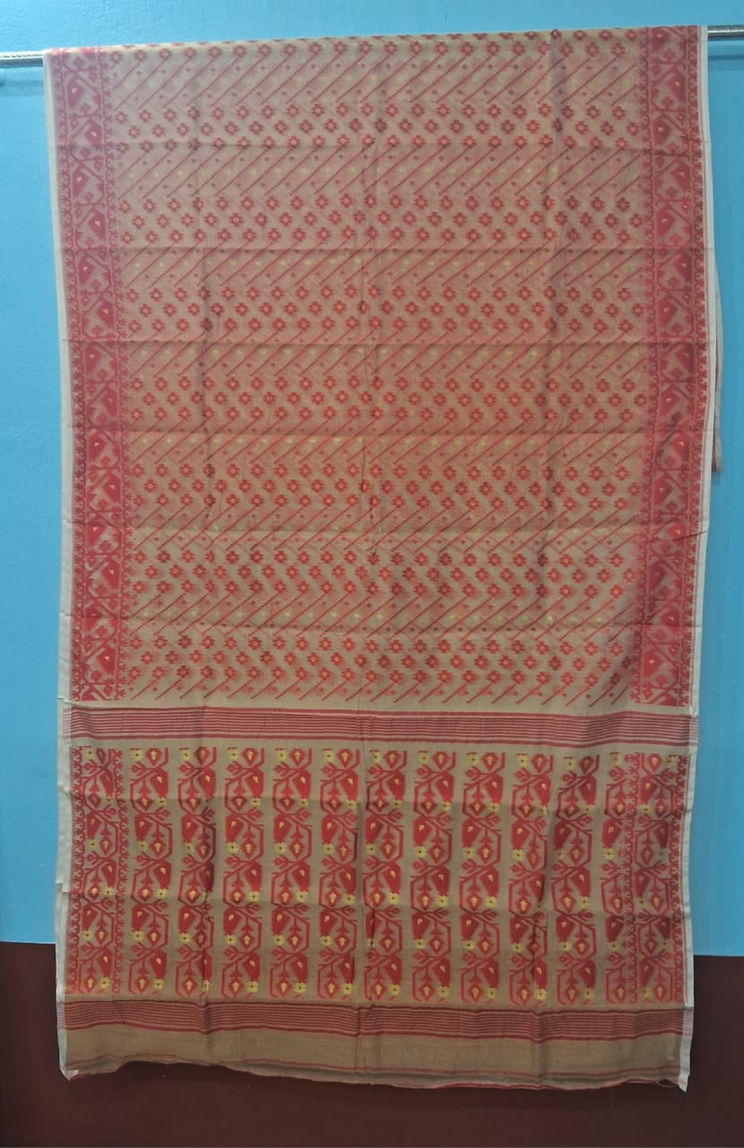 Bengal Mix Cotton Jamdani Saree