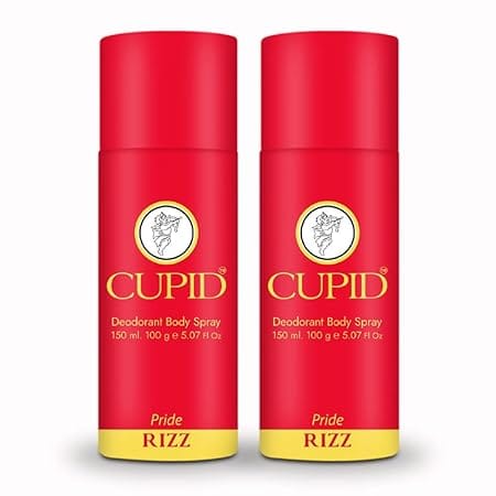 Cupid Pride Rizz Deo 150ML (Pack of 2)