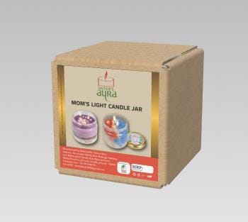 Mom's Light Candle  Jar 1 piece each