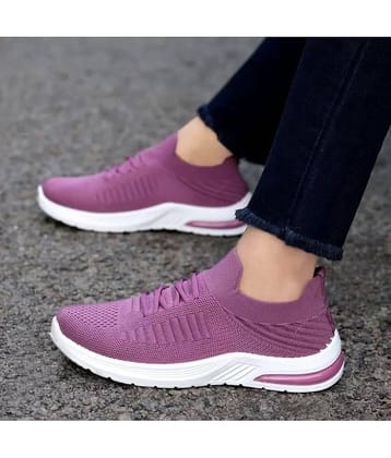 Fabbmate - Purple Women's Running Shoes