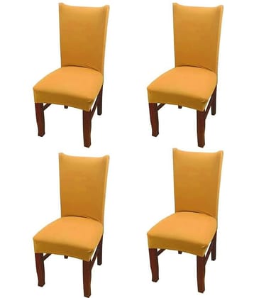 House Of Quirk 1 Seater Polyester Sofa Cover Set ( Pack of 4 )