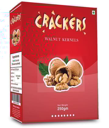 Go Premium Kashmiri Amber Walnut Halves 250g  | Fresh New Crop Walnut