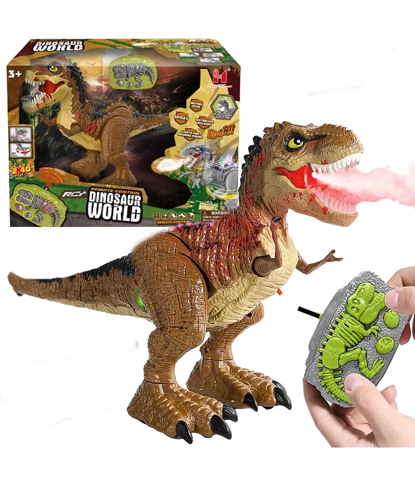 Fratell iRemote Control Dinosaur with Lights & Sound Multicolor