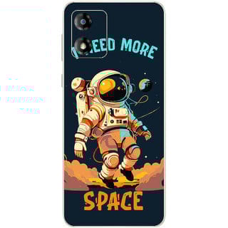Yug Emporium Moto E13 Space Man 9D Premium Theme Full Back & Side Coverage (Back Cover Multicolor)