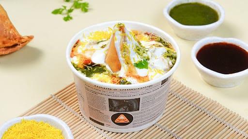 Dahi Samosa Chaat