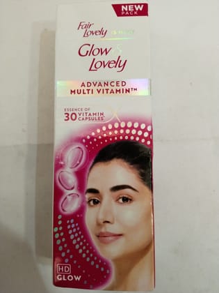 Glow & Lovely Advanced Multi vitamin Essence of 30Vitamin capsules cream 