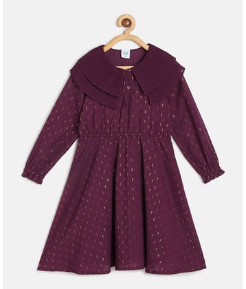 MINI KLUB Cotton Frock For Girls ( Pack of 1 , Multi )