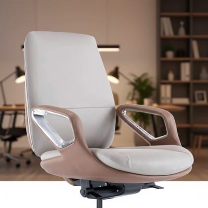 Rose Oriva Luxurious Mid Back Chair (White)