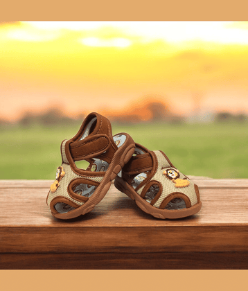 Coolz Kids Chu-Chu Sound Musical Sandals Coco-4 for Baby Boys and Girls Age 1-2 Years